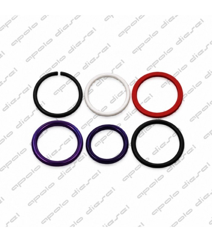 KIT DE REPARACIÓN DE ANILLOS EXTERNOS PARA UNIDAD INYECTORA HEUI CATERPILLAR 3126